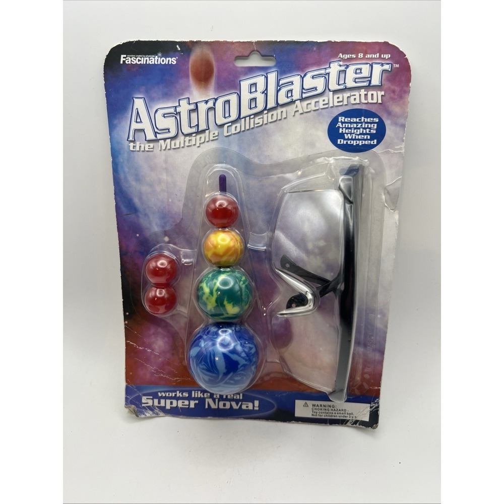 Fascinations AstroBlaster Multiple Collision Accelerator Classic Toy Ages 8+